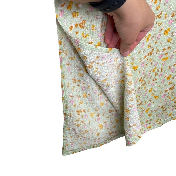 Stitch Fix l VERO MODA Floral Maxi Skirt In Pastel Green, Medium - Picture 6 of 8